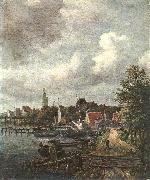 Jacob van Ruisdael View of Amsterdam oil painting picture wholesale